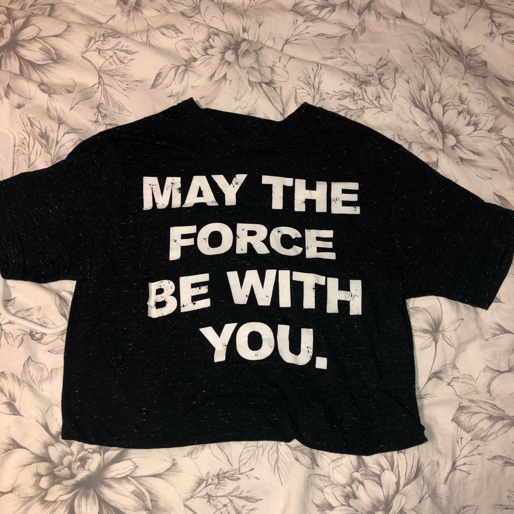 Black heathered Star Wars shirt